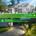 thumbnail image 6 of DAYBETTER Waterproof Solar Pathway Lights Outdoor, 8 Hours of Lighting for Garden, Landscape -12pcs, 6 of 7
