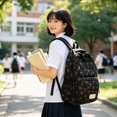 thumbnail image 3 of Large Capacity Backpack Student Back-to-School Lovely Bows Carry on Bag,Lightweight Travel Daypack, 3 of 7