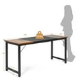 thumbnail image 2 of Gymax 63'' Large Computer Desk Writing Workstation Conference Table Home Office, 2 of 9