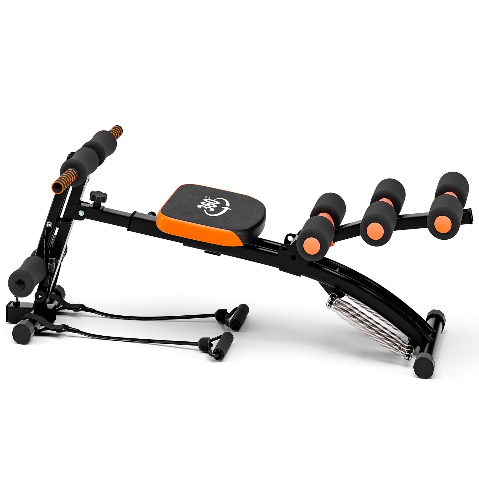 Joyfeel Ab Machine, Ab Workout Bench for Home Gym, Multi-Functional Adjustable Ab Crunch Machine, Ab Exercise Equipment for Total Body Workout