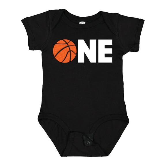 Inktastic One Basketball First Birthday Boys or Girls Baby Bodysuit