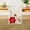 Poinsettia, variant on Violet Linen Seasonal Picks Decorative Appliqued Embroidered Christmas Table Runner, 13" x 70", Poinsettia Design