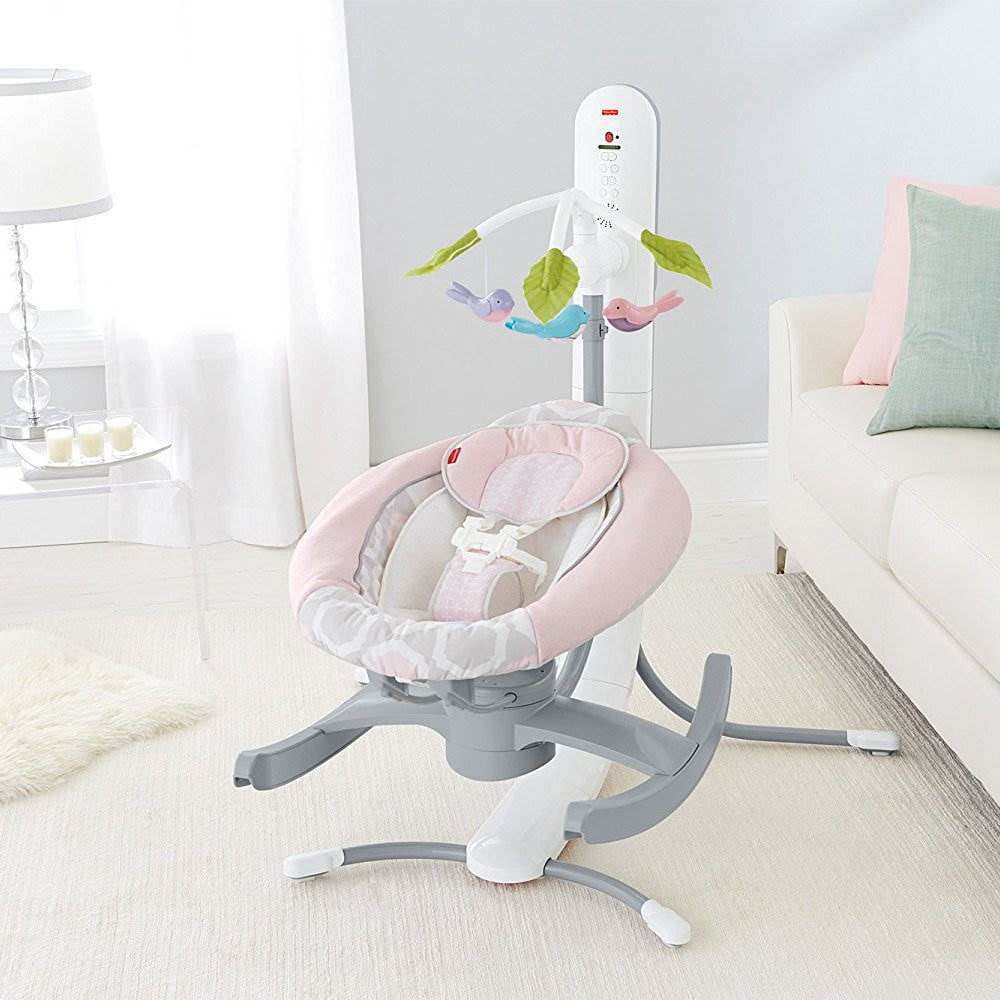 Fisher-Price 4-in-1 SmartConnect Cradle n Swing 