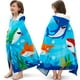 thumbnail image 1 of Toalla con capucha Joiedomi Shark 100% algodón para niños de 3 a 10 años, 1 of 6