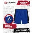 thumbnail image 2 of Southpole Mens Athletic Shorts - 3 Pack Mesh Quick Dry Basketball Gym Shorts for Boys (Sizes M-2XL), 2 of 7