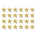 thumbnail image 1 of 24pcs Paper Gold Stars Decorative Star Cutouts Gold Stars for Bulletin Board, 1 of 6