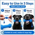 thumbnail image 7 of Dual-Action Canine Dental Prop, Dog Dental Chew Toy for Easier Teeth Brushing, Pet Oral Care for Small, Medium and Large Dogs (1PCS), 7 of 7