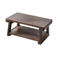 thumbnail image 2 of jicheng Floor Table Japanese Wooden Floor Desk for Living Room Indoor Balcony 50cmx30cmx20cm, 2 of 9