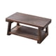 thumbnail image 2 of Mesa de piso de madera multifuncional, mesa baja para sala de estar, balcón, interior 50cmx30cmx20cm, 2 of 9