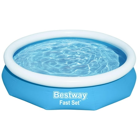 Bestway Fast Set 10’ x 26” Round Inflatable Pool Set
