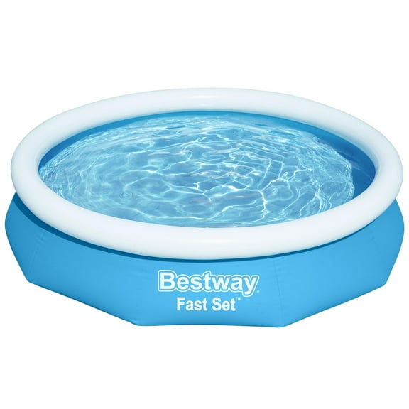 Bestway Fast Set 10’ x 26” Round Inflatable Pool Set