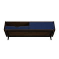thumbnail image 3 of Manhattan Comfort Duane TV Stand from Engineered Wood in Dark Brown & Navy Blue, 3 of 5