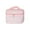 Pink, variant on Blasgw Makeup Bag With High Value And Large Capacity Travel Makeup Bag Portable Handbag Cosmetics Storage Bag cyan
