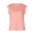 thumbnail image 3 of MAIHAN Cotton V Neck T Shirts Women Half Sleeve Summer Tees Casual Basic Tee Shirts Short Sleeve Spring Summer Tops Beach Vacation Clothes for Casual 2026, 3 of 3