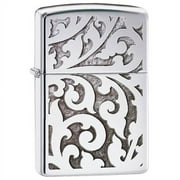 Zippo Filigree Design High Polish Chrome Pocket Lighter
