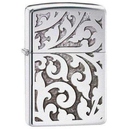 Zippo Filigree Design High Polish Chrome Pocket Lighter