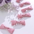 thumbnail image 5 of Efavormart 50 Pcs | 1.5" Mauve Grosgrain Pre Tied Ribbon Bows, Gift Basket Party Favor Bags Decor - Polyester, 5 of 6