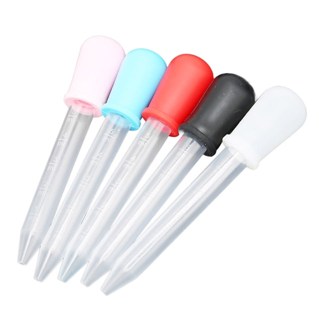 Gotero De Transferencia De Líquido, Pipetas Cuentagotas De Líquido Transparentes De 5 Ml Para Cuentagotas Para Proyectos De Manualidades
