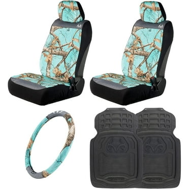 Realtree Edge Camo Mint Antler Logo Low Back Seat Cover - Walmart.com