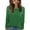 Green_#07, variant on Nokdvo Sweatshirts for Women Trendy Fall Winter Plaid Crew Neck Pullover Long Sleeve Casual Loose Fitting Basic Tees,Light Green L