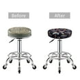 thumbnail image 5 of Kll Mushroom Doodle Round Bar Chair Cushion Cover 13 Inch,Bar Stool Protector With Elastic, Soft Washable, 5 of 7