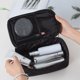 thumbnail image 3 of Caja de cosméticos impermeable en forma de diamante, bolsa de almacenamiento con espejo, bolsa de cosméticos creativa, hecha de nailon, 3 of 5