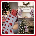 thumbnail image 7 of Sikiie Ladybug Christmas Stockings,18 Inches Christmas Stockings Xmas Hanging Stockings for Family Christmas Decorations & Gifts, 7 of 7