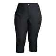 thumbnail image 4 of A3 Denim Women's Plus Size Constructed Waist Capris, 4 of 6