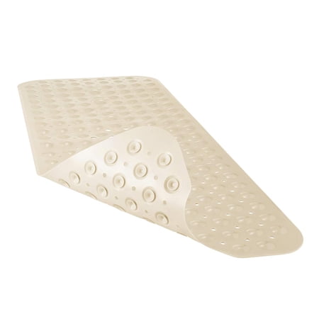 Bath And Shower Safety Mats 40×16 Inch Non Slip With Suction Cups For Bathroom Stall Tub Floor Extra Large Machine Washable Drain Holes Keep Bathtub Clean Beige Bath And Shower Safety Mats 40×16 Inch Non Slip With Suction Cups For Bathroom Stall Tub Floor Extra Large Machine Washable Drain Holes Keep Bathtub Clean Beige