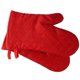 thumbnail image 1 of 1 par de guantes para horno de cocina con superficie de silicona antideslizante resistente al calor y forro de algodón suave seguros para cocinar, hornear y barbacoa, 1 of 5