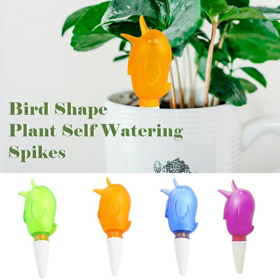 Waroomhouse 60ml Plant Watering Dripper Durable Effective Bird Shape Flower Water Seepage Device for Garden