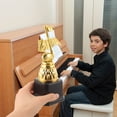thumbnail image 2 of Trophée de Compétition Musicale Trophée de Musique Artisanat Trophée de Compétition de Piano Trophée de Note Décoration, 2 of 9