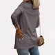 thumbnail image 3 of Chaqueta y abrigo informal de manga larga sin capucha para mujer, chaqueta de traje lisa informal, blusa para mujer, 3 of 7