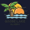 thumbnail image 3 of CafePress - Alaska Goose Lake Sweatshirt - Classic Crew Neck Sweatshirt, 3 of 4