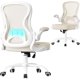 thumbnail image 2 of Silla de Escritorio Giratoria, Silla de Malla de Oficina, con Soporte Lumbar, Reposabrazos Abatibles Beige, 2 of 3