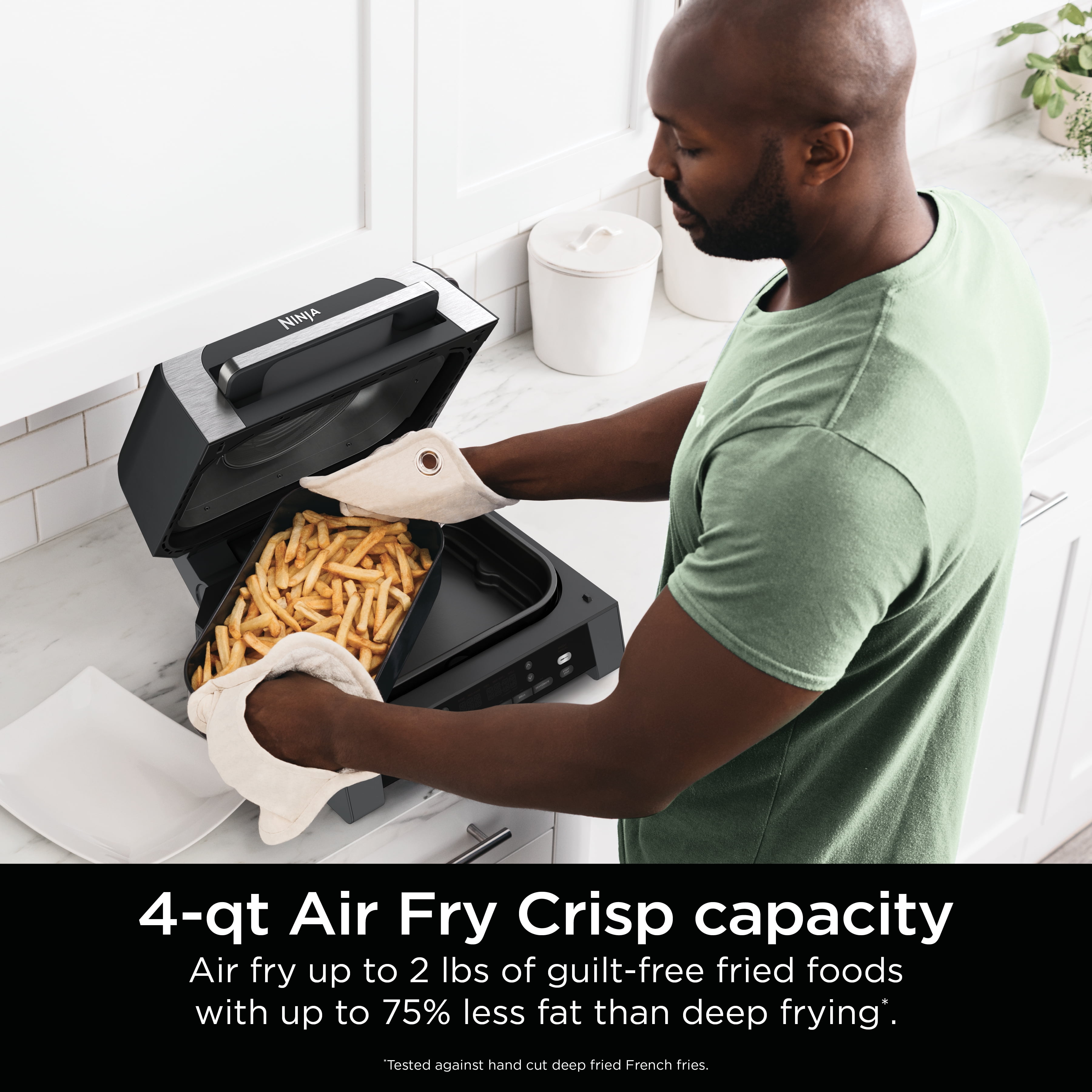 Ninja Foodi Smart XL 6-in-1 Indoor Grill with Air Fry, Roast, Bake