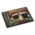 thumbnail image 1 of Carolines Treasures PPP3268JMAT Tapis Intérieur Ou Extérieur 24 x 36 Po. Pug Noël Prevision, 1 of 1
