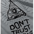 thumbnail image 3 of Eye Providence Dont Trust Illuminati Men's Graphic T Shirt Tees Brisco Brands X, 3 of 3