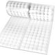 thumbnail image 1 of Puntos autoadhesivos, 600 unidades (300 pares) de 0,59 pulgadas de diámetro, puntos de nailon redondos adhesivos fuertes, puntos de gancho y bucle con adhesivo, 1 of 5