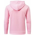 thumbnail image 5 of Tyhengta Men's Casual Pullover Hoodies Long Sleeve Hooded Sweatshirts Pink XL, 5 of 8