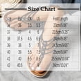 thumbnail image 4 of Lenago Sandals Women Oversized Flat Bottomed Sandals Woven Rope Construction Decoration Beach Shoe Cover Toe Sandals Sandals for Women, 4 of 10