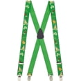 thumbnail image 2 of SuspenderStore Leprechaun Suspenders - 1.5-Inch Wide Elastic - Clip - 3 Sizes, 2 of 4