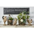 thumbnail image 2 of DecMode Indoor Brown Metal Farmhouse Sign Wall Decor, 2 of 9