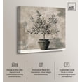 thumbnail image 2 of Leaflet of Hope Canvas Vintage Botanic Art by Art Remedy, Gallery Wrapped, 24" x 24", 2 of 7