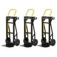 thumbnail image 1 of Harper Trucks PJDY2223AKD Poupée Convertible Capacité 400 Lb, Noir (3 Pack), 1 of 5
