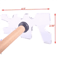 thumbnail image 4 of 3X Bridge Head Snooker Cue Rack Heads Accessory for Billiard Pool Cue Accessory, 4 of 7