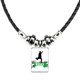 thumbnail image 1 of pena de fútbol soccer sports texto collar a mano colgante de cuerda de cuero Unbranded M, 1 of 3