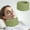 Green, variant on Cervical Collar for Neck Pain Relief, Adjustable Posture Correcting Brace, Lightweight Ergonomic Neck Support for Office Use, Green, Size Medium