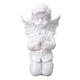 thumbnail image 2 of Estatua de querubines creativos de resina con diseño de ángel, colección de decoración de escritorio niño de oración, 2 of 9