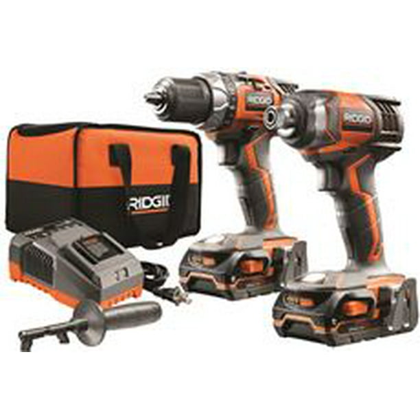 Ridgid 18Volt Drill And Impact Driver Kit